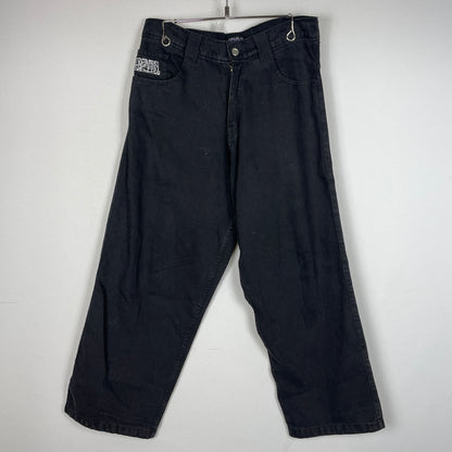 【中古品】【メンズ】 EARL SKATEBOARD アール スケートボーズ DENIM PANTS デニム パンツ ボトムス ジーンズ 153-260919-sa-22-teih サイズ：S カラー：ブラック 万代Net店