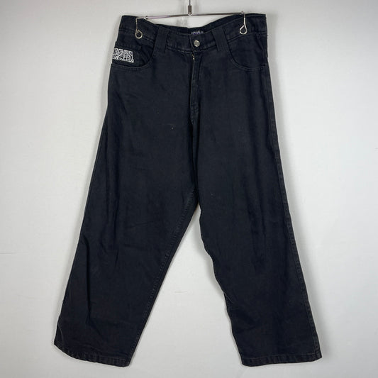 【中古品】【メンズ】 EARL SKATEBOARD アール スケートボーズ DENIM PANTS デニム パンツ ボトムス ジーンズ 153-260919-sa-22-teih サイズ：S カラー：ブラック 万代Net店