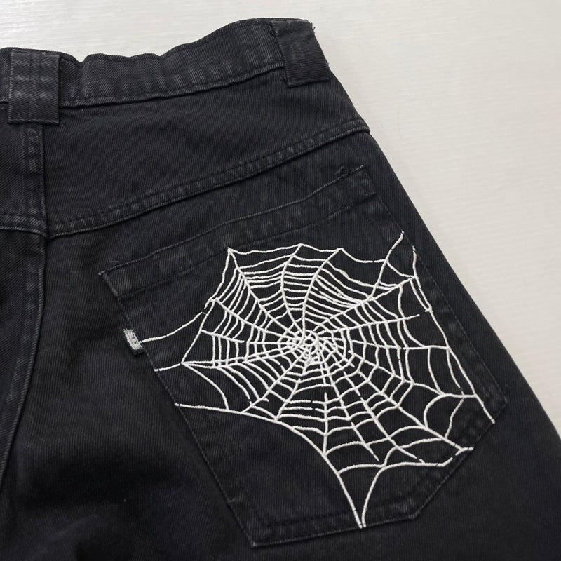 【中古品】【メンズ】 EARL SKATEBOARD アール スケートボーズ DENIM PANTS デニム パンツ ボトムス ジーンズ 153-260919-sa-22-teih サイズ：S カラー：ブラック 万代Net店