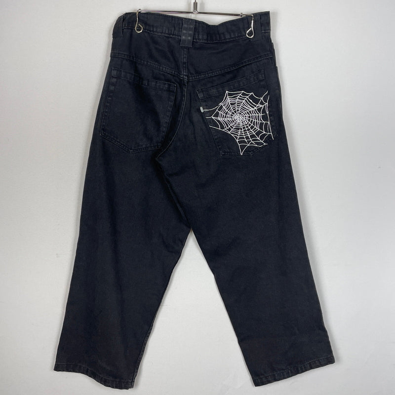 【中古品】【メンズ】 EARL SKATEBOARD アール スケートボーズ DENIM PANTS デニム パンツ ボトムス ジーンズ 153-260919-sa-22-teih サイズ：S カラー：ブラック 万代Net店