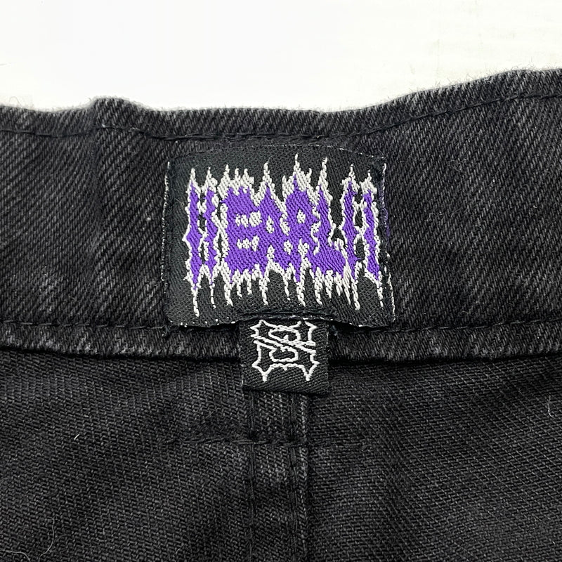 【中古品】【メンズ】 EARL SKATEBOARD アール スケートボーズ DENIM PANTS デニム パンツ ボトムス ジーンズ 153-260919-sa-22-teih サイズ：S カラー：ブラック 万代Net店