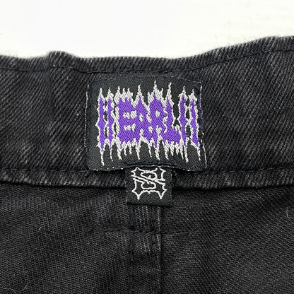 【中古品】【メンズ】 EARL SKATEBOARD アール スケートボーズ DENIM PANTS デニム パンツ ボトムス ジーンズ 153-260919-sa-22-teih サイズ：S カラー：ブラック 万代Net店