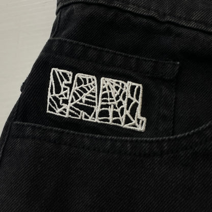 【中古品】【メンズ】 EARL SKATEBOARD アール スケートボーズ DENIM PANTS デニム パンツ ボトムス ジーンズ 153-260919-sa-22-teih サイズ：S カラー：ブラック 万代Net店