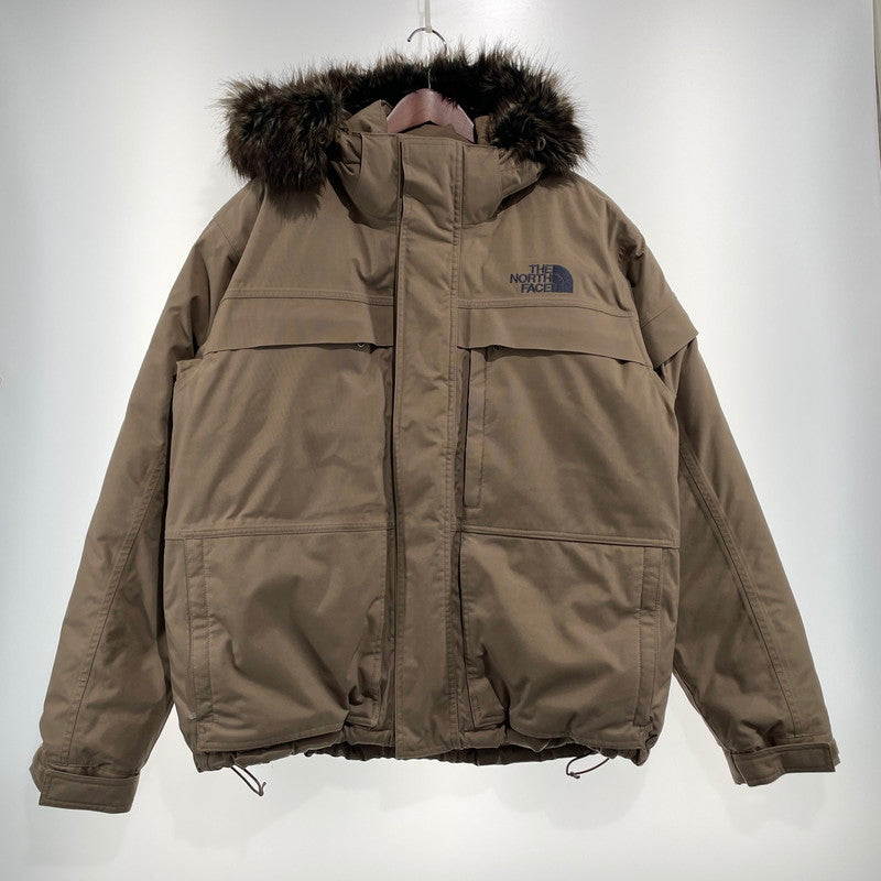 【中古品】【メンズ】 THE NORTH FACE ザ・ノースフェイス ICE JACKET ND01611 アイスジャケット アウター ダウンジャケット 144-260919-yo-09-teih サイズ：L カラー：ベージュ 万代Net店