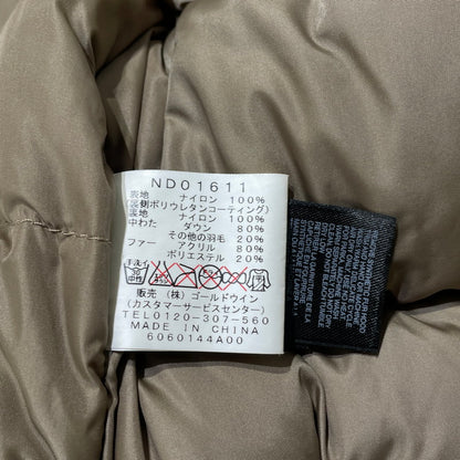 【中古品】【メンズ】 THE NORTH FACE ザ・ノースフェイス ICE JACKET ND01611 アイスジャケット アウター ダウンジャケット 144-260919-yo-09-teih サイズ：L カラー：ベージュ 万代Net店