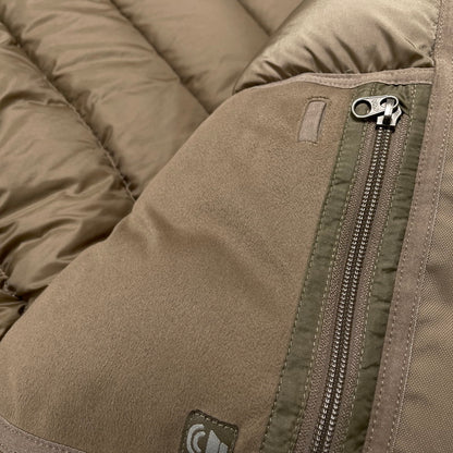 【中古品】【メンズ】 THE NORTH FACE ザ・ノースフェイス ICE JACKET ND01611 アイスジャケット アウター ダウンジャケット 144-260919-yo-09-teih サイズ：L カラー：ベージュ 万代Net店