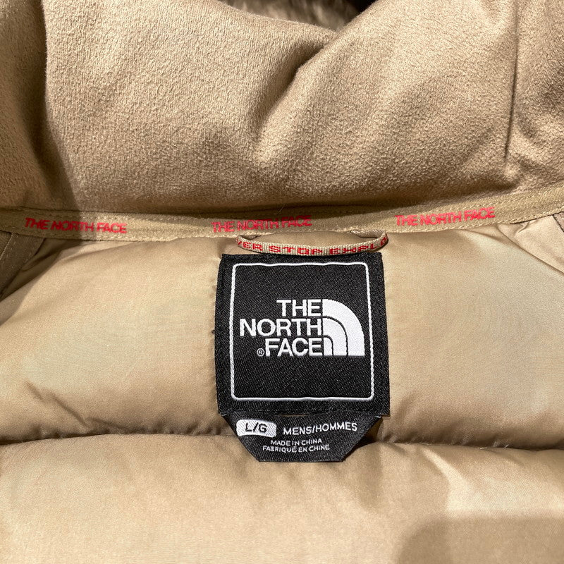 【中古品】【メンズ】 THE NORTH FACE ザ・ノースフェイス ICE JACKET ND01611 アイスジャケット アウター ダウンジャケット 144-260919-yo-09-teih サイズ：L カラー：ベージュ 万代Net店