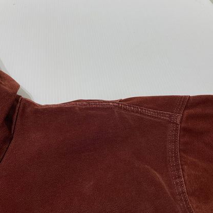 【中古品】【メンズ】 CARHARTT カーハート CLY SIERRA JACKET J141 クレイ シエラ ジャケット アウター 145-260919-yo-06-teih サイズ：3XL カラー：レンガ 万代Net店