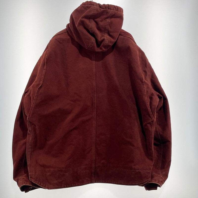 【中古品】【メンズ】 CARHARTT カーハート CLY SIERRA JACKET J141 クレイ シエラ ジャケット アウター 145-260919-yo-06-teih サイズ：3XL カラー：レンガ 万代Net店