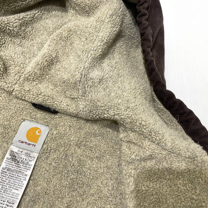 【中古品】【メンズ】 CARHARTT カーハート DKB SIERRA JACKET J141 ダークブラウン シエラ ジャケット アウター 145-260919-yo-07-teih サイズ：XL カラー：ダークブラウン 万代Net店