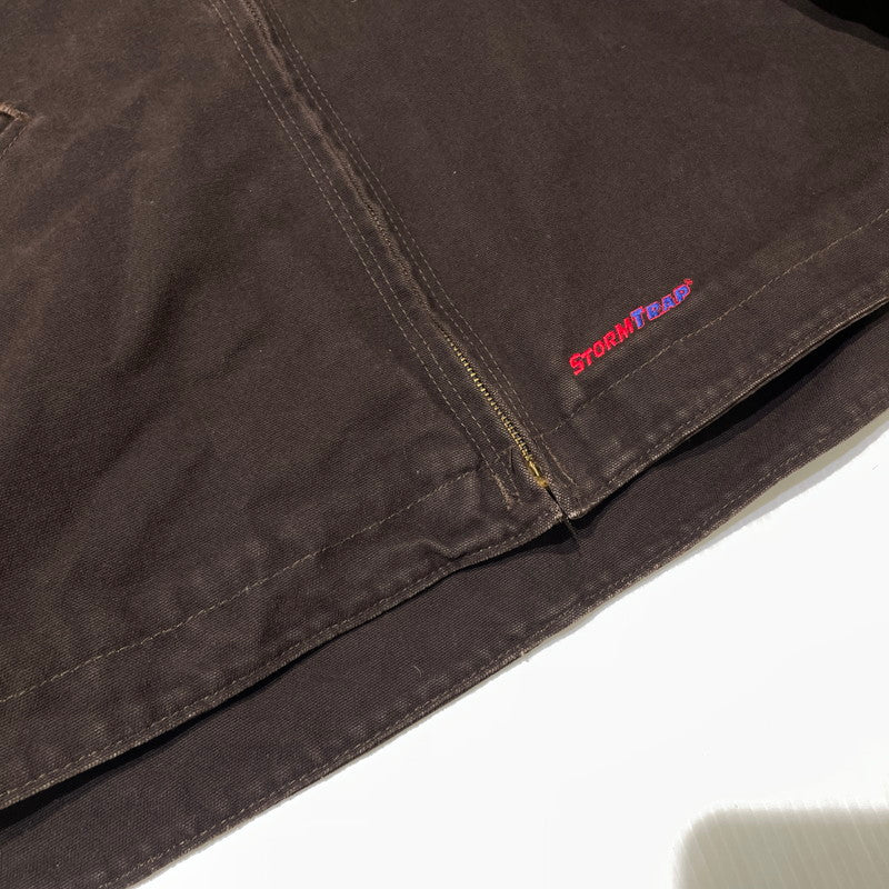 【中古品】【メンズ】 CARHARTT カーハート DKB SIERRA JACKET J141 ダークブラウン シエラ ジャケット アウター 145-260919-yo-07-teih サイズ：XL カラー：ダークブラウン 万代Net店