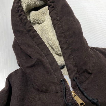 【中古品】【メンズ】 CARHARTT カーハート DKB SIERRA JACKET J141 ダークブラウン シエラ ジャケット アウター 145-260919-yo-07-teih サイズ：XL カラー：ダークブラウン 万代Net店