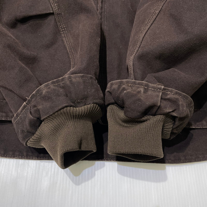 【中古品】【メンズ】 CARHARTT カーハート DKB SIERRA JACKET J141 ダークブラウン シエラ ジャケット アウター 145-260919-yo-07-teih サイズ：XL カラー：ダークブラウン 万代Net店
