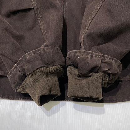 【中古品】【メンズ】 CARHARTT カーハート DKB SIERRA JACKET J141 ダークブラウン シエラ ジャケット アウター 145-260919-yo-07-teih サイズ：XL カラー：ダークブラウン 万代Net店