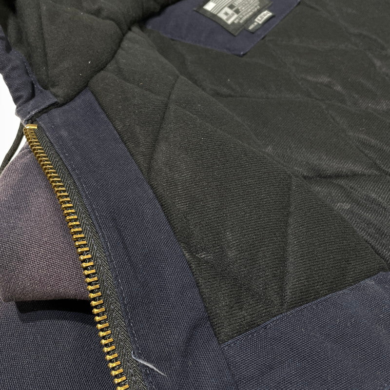 【現状渡し品】【メンズ】 CARHARTT カーハート DNY FIRM DUCK INSULATED FLANNEL-LINED ACTIVE JACKET J140 ファームダック インサレーテッド フランネルライン アクティブジャケット アウター 145-260919-yo-08-teih サイズ：M カラー：ネイビー 万代Net店