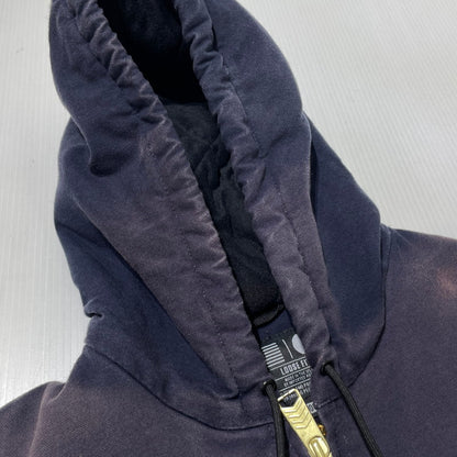【現状渡し品】【メンズ】 CARHARTT カーハート DNY FIRM DUCK INSULATED FLANNEL-LINED ACTIVE JACKET J140 ファームダック インサレーテッド フランネルライン アクティブジャケット アウター 145-260919-yo-08-teih サイズ：M カラー：ネイビー 万代Net店