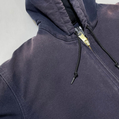 【現状渡し品】【メンズ】 CARHARTT カーハート DNY FIRM DUCK INSULATED FLANNEL-LINED ACTIVE JACKET J140 ファームダック インサレーテッド フランネルライン アクティブジャケット アウター 145-260919-yo-08-teih サイズ：M カラー：ネイビー 万代Net店