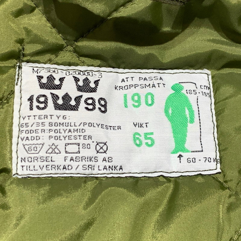 【中古品】【メンズ】 SWEDISH MILITARY スウェディッシュ アーミー M-90 COLD WEATHER PARKA コールド ウェザー パーカー アウター ミリタリ－コート 145-260920-ko-16-teih サイズ：190-65 カラー：カーキ 万代Net店
