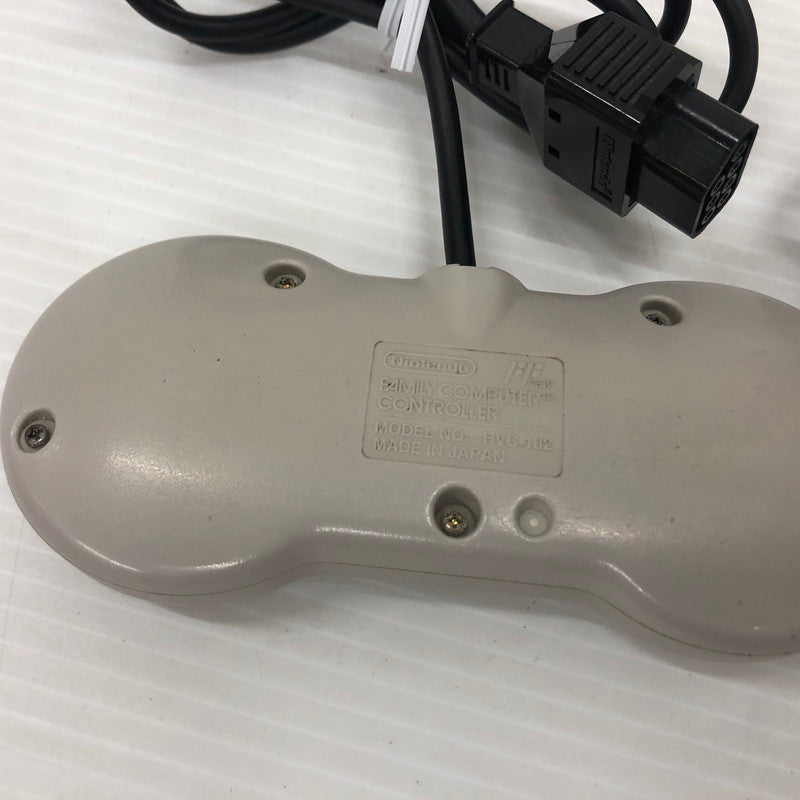 【中古品】 ニューファミコン 動作確認済み 任天堂 Nintendo FAMILY COMPUTER FC 023-260920-ns-03-teih 万代Net店