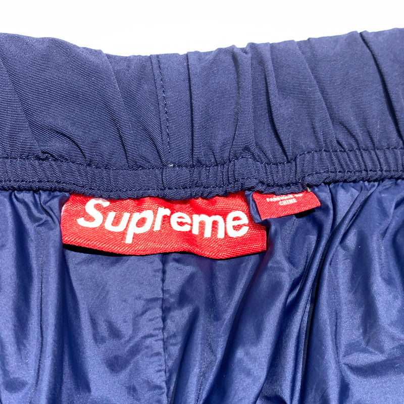 【中古品】【メンズ】 Supreme シュプリーム LONG NYLON SHORT ロング ナイロン ショーツ ボトムス ハーフパンツ 149-260920-ko-19-teih サイズ：S カラー：ネイビー 万代Net店