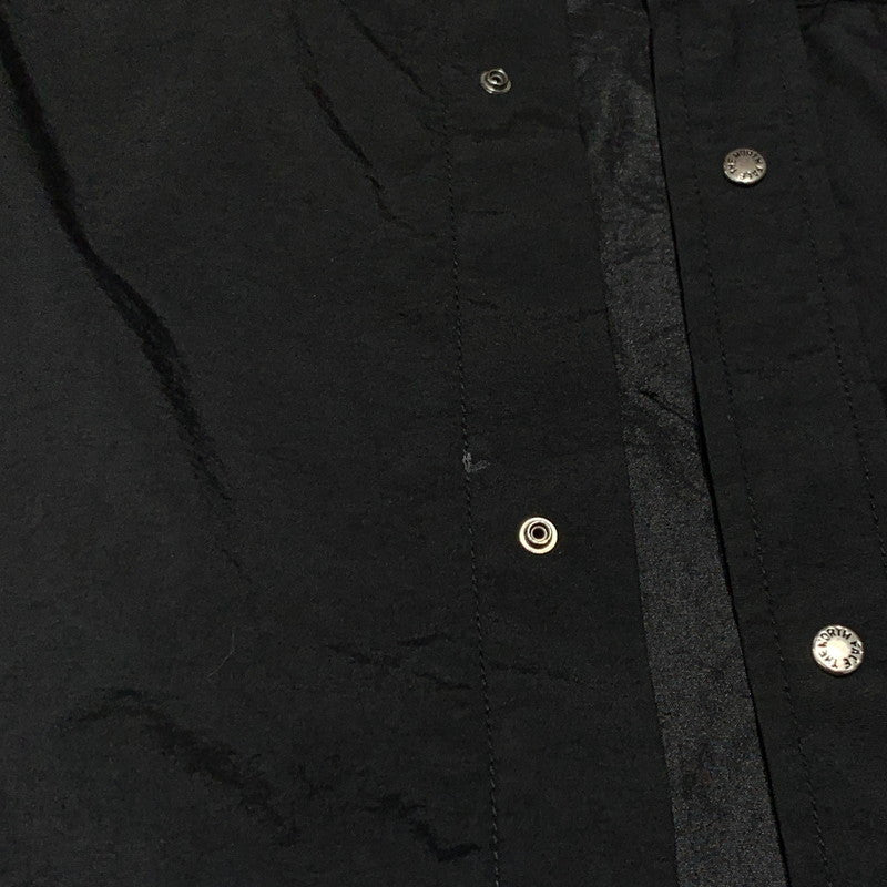 【中古品】【メンズ】 THE NORTH FACE ザ・ノースフェイス S/S NUPTSE SHIRT NR22650 ショートスリーブ ヌプシシャツ 半袖 トップス ボタンダウン 144-260920-ko-04-teih サイズ：XL カラー：ブラック 万代Net店