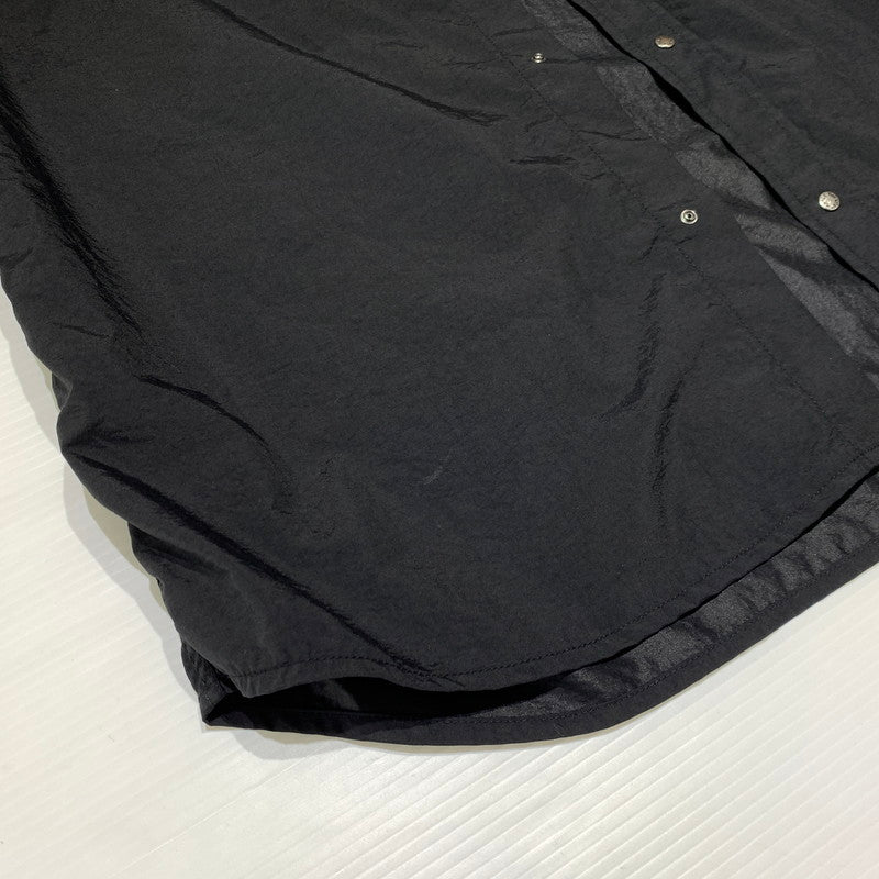【中古品】【メンズ】 THE NORTH FACE ザ・ノースフェイス S/S NUPTSE SHIRT NR22650 ショートスリーブ ヌプシシャツ 半袖 トップス ボタンダウン 144-260920-ko-04-teih サイズ：XL カラー：ブラック 万代Net店