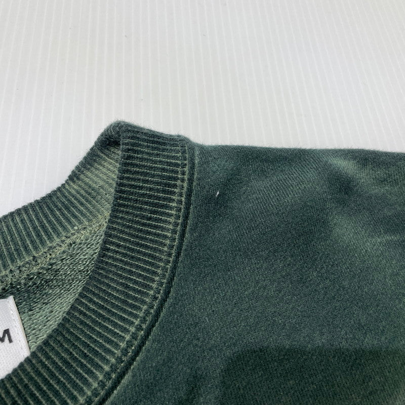 【中古品】【メンズ】 NOMA RHYTHM TEXTILE ノーマリズム テキスタイル HAND DYE TWIST SWEAT N41-CS01 ハンドダイ ツイスト スウェット 長袖 トップス トレーナー 140-260919-yo-02-teih サイズ：3 カラー：グリーン 万代Net店