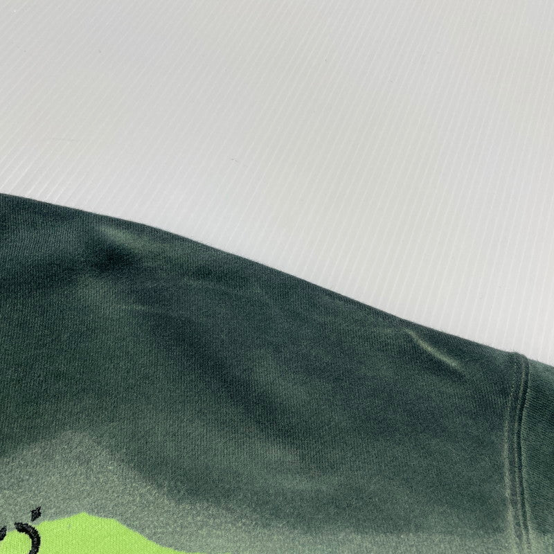 【中古品】【メンズ】 NOMA RHYTHM TEXTILE ノーマリズム テキスタイル HAND DYE TWIST SWEAT N41-CS01 ハンドダイ ツイスト スウェット 長袖 トップス トレーナー 140-260919-yo-02-teih サイズ：3 カラー：グリーン 万代Net店