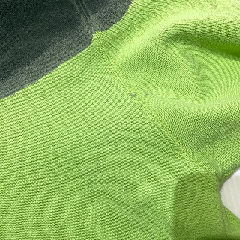 【中古品】【メンズ】 NOMA RHYTHM TEXTILE ノーマリズム テキスタイル HAND DYE TWIST SWEAT N41-CS01 ハンドダイ ツイスト スウェット 長袖 トップス トレーナー 140-260919-yo-02-teih サイズ：3 カラー：グリーン 万代Net店