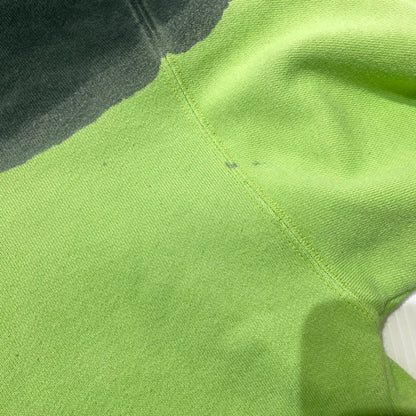 【中古品】【メンズ】 NOMA RHYTHM TEXTILE ノーマリズム テキスタイル HAND DYE TWIST SWEAT N41-CS01 ハンドダイ ツイスト スウェット 長袖 トップス トレーナー 140-260919-yo-02-teih サイズ：3 カラー：グリーン 万代Net店