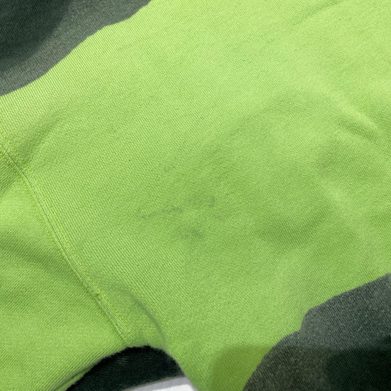 【中古品】【メンズ】 NOMA RHYTHM TEXTILE ノーマリズム テキスタイル HAND DYE TWIST SWEAT N41-CS01 ハンドダイ ツイスト スウェット 長袖 トップス トレーナー 140-260919-yo-02-teih サイズ：3 カラー：グリーン 万代Net店