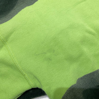 【中古品】【メンズ】 NOMA RHYTHM TEXTILE ノーマリズム テキスタイル HAND DYE TWIST SWEAT N41-CS01 ハンドダイ ツイスト スウェット 長袖 トップス トレーナー 140-260919-yo-02-teih サイズ：3 カラー：グリーン 万代Net店