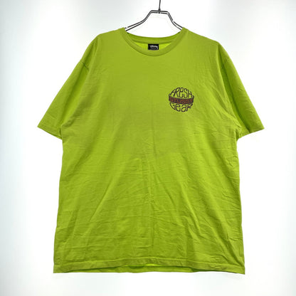 【中古品】【メンズ】 STUSSY ステューシー FRESH GEAR S/S TEE フレッシュギア ショートスリーブ Tシャツ 半袖 トップス 142-260919-yo-01-teih サイズ：L カラー：ライムグリーン 万代Net店