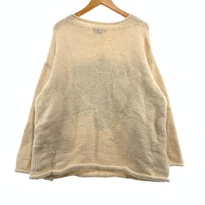 【中古品】【メンズ】 MCMACHAN WOOLEN マクマーン ウーレン HAND MADE WOOL KNIT ハンドメイド ウール ニット トップス セーター 147-260920-ko-10-teih サイズ：不明 カラー：ナチュラル 万代Net店