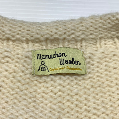 【中古品】【メンズ】 MCMACHAN WOOLEN マクマーン ウーレン HAND MADE WOOL KNIT ハンドメイド ウール ニット トップス セーター 147-260920-ko-10-teih サイズ：不明 カラー：ナチュラル 万代Net店