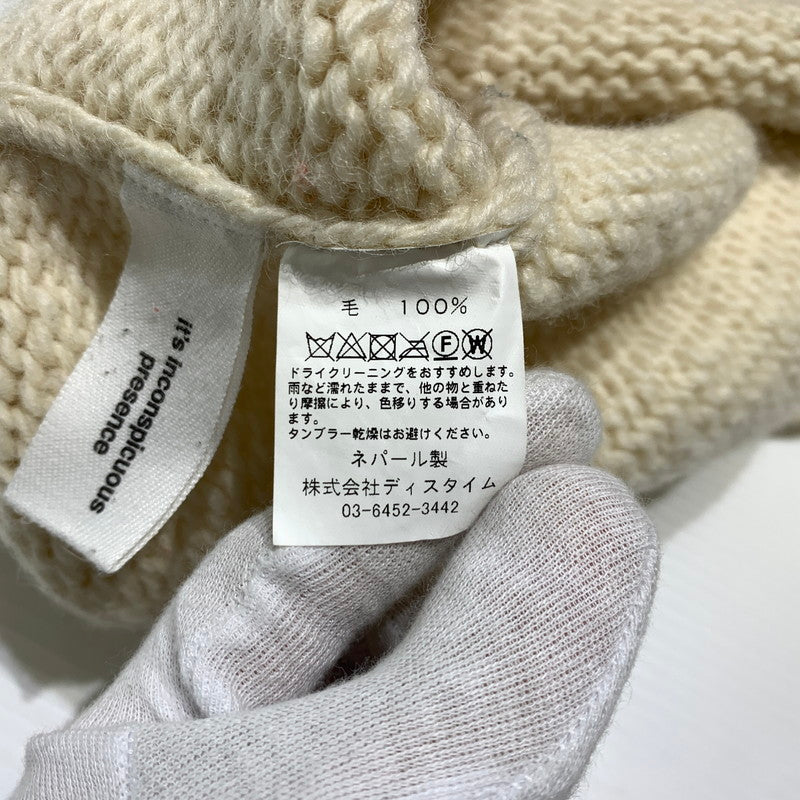 【中古品】【メンズ】 MCMACHAN WOOLEN マクマーン ウーレン HAND MADE WOOL KNIT ハンドメイド ウール ニット トップス セーター 147-260920-ko-10-teih サイズ：不明 カラー：ナチュラル 万代Net店