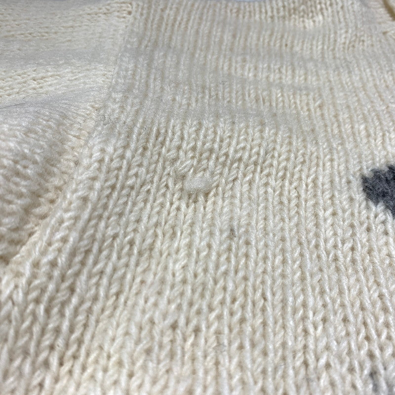 【中古品】【メンズ】 MCMACHAN WOOLEN マクマーン ウーレン HAND MADE WOOL KNIT ハンドメイド ウール ニット トップス セーター 147-260920-ko-10-teih サイズ：不明 カラー：ナチュラル 万代Net店