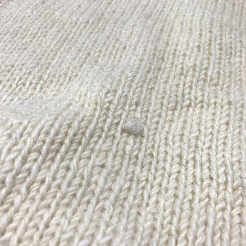 【中古品】【メンズ】 MCMACHAN WOOLEN マクマーン ウーレン HAND MADE WOOL KNIT ハンドメイド ウール ニット トップス セーター 147-260920-ko-10-teih サイズ：不明 カラー：ナチュラル 万代Net店