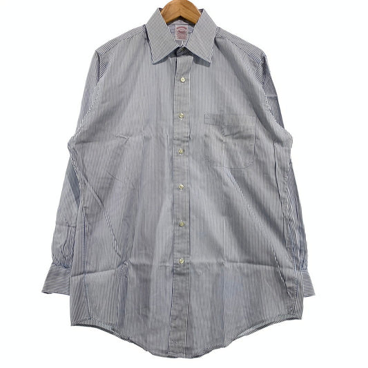 【中古品】【メンズ】 BROOKS BROTHERS ブルックスブラザーズ BUTTON DOWN L/S SHIRT VINTAGE ボタンダウン ロングスリーブ シャツ 長袖 トップス ヴィンテージ 145-260920-ko-11-teih サイズ：14H-1 カラー：ストライプ 万代Net店