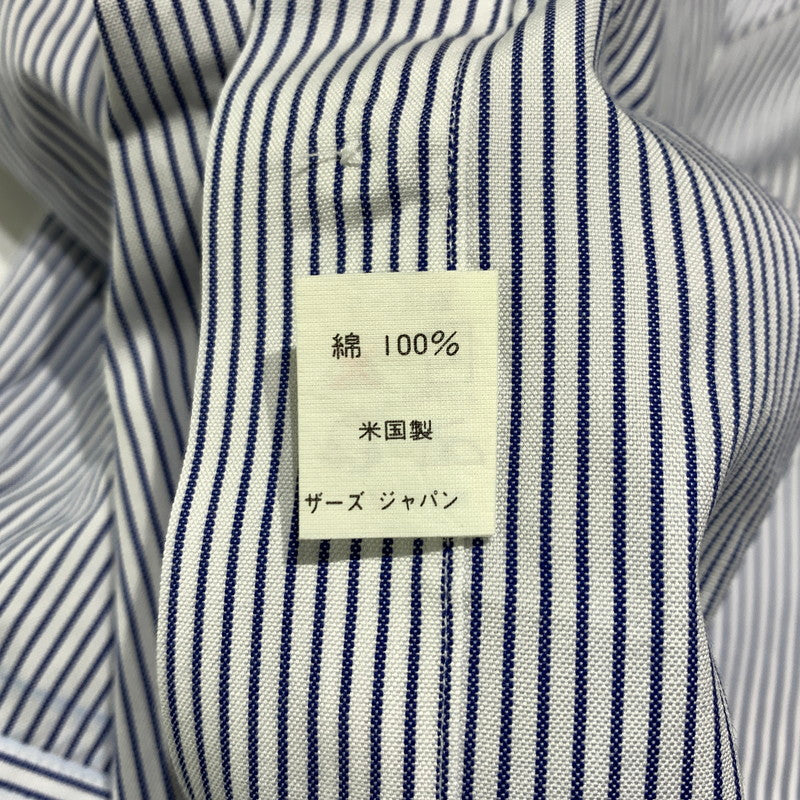 【中古品】【メンズ】 BROOKS BROTHERS ブルックスブラザーズ BUTTON DOWN L/S SHIRT VINTAGE ボタンダウン ロングスリーブ シャツ 長袖 トップス ヴィンテージ 145-260920-ko-11-teih サイズ：14H-1 カラー：ストライプ 万代Net店