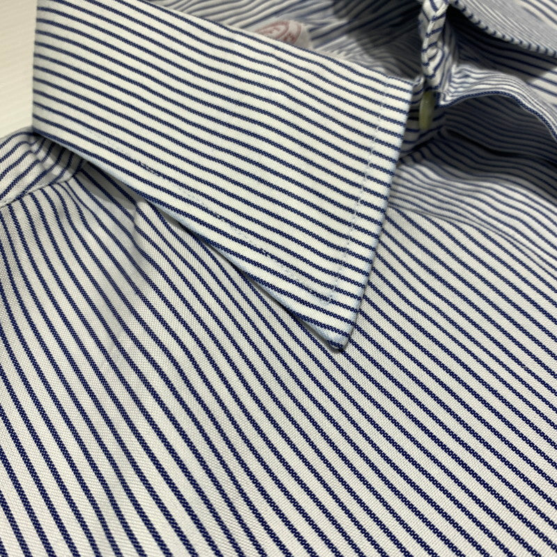 【中古品】【メンズ】 BROOKS BROTHERS ブルックスブラザーズ BUTTON DOWN L/S SHIRT VINTAGE ボタンダウン ロングスリーブ シャツ 長袖 トップス ヴィンテージ 145-260920-ko-11-teih サイズ：14H-1 カラー：ストライプ 万代Net店