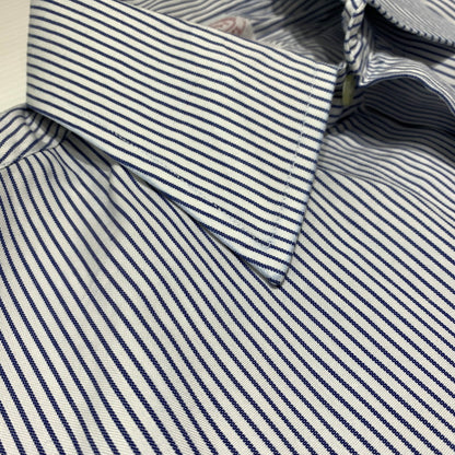 【中古品】【メンズ】 BROOKS BROTHERS ブルックスブラザーズ BUTTON DOWN L/S SHIRT VINTAGE ボタンダウン ロングスリーブ シャツ 長袖 トップス ヴィンテージ 145-260920-ko-11-teih サイズ：14H-1 カラー：ストライプ 万代Net店