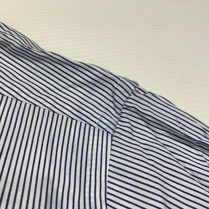 【中古品】【メンズ】 BROOKS BROTHERS ブルックスブラザーズ BUTTON DOWN L/S SHIRT VINTAGE ボタンダウン ロングスリーブ シャツ 長袖 トップス ヴィンテージ 145-260920-ko-11-teih サイズ：14H-1 カラー：ストライプ 万代Net店