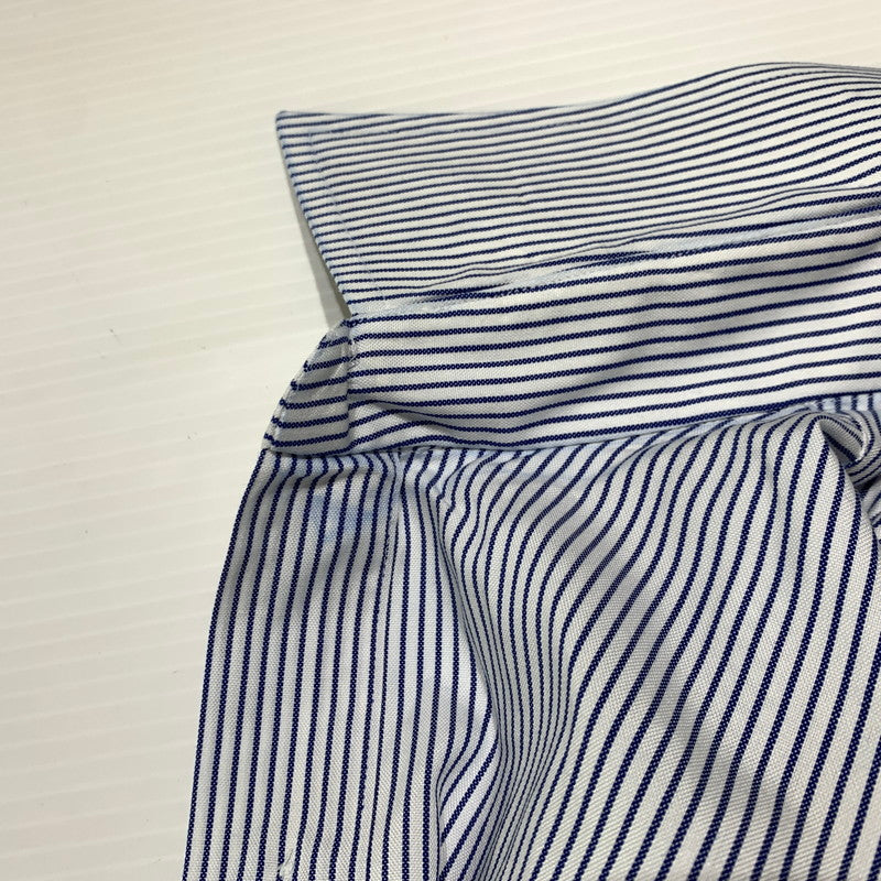 【中古品】【メンズ】 BROOKS BROTHERS ブルックスブラザーズ BUTTON DOWN L/S SHIRT VINTAGE ボタンダウン ロングスリーブ シャツ 長袖 トップス ヴィンテージ 145-260920-ko-11-teih サイズ：14H-1 カラー：ストライプ 万代Net店