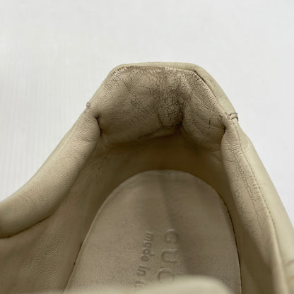【現状渡し品】【メンズ】 GUCCI グッチ RHYTON LEATHER SNEAKER 500877 ライトン レザー スニーカー 靴 183-261007-sa-01-teih サイズ：27cm カラー：アイボリー 万代Net店