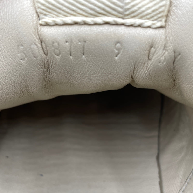 【現状渡し品】【メンズ】 GUCCI グッチ RHYTON LEATHER SNEAKER 500877 ライトン レザー スニーカー 靴 183-261007-sa-01-teih サイズ：27cm カラー：アイボリー 万代Net店