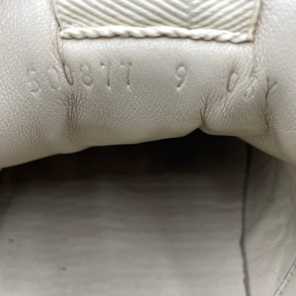 【現状渡し品】【メンズ】 GUCCI グッチ RHYTON LEATHER SNEAKER 500877 ライトン レザー スニーカー 靴 183-261007-sa-01-teih サイズ：27cm カラー：アイボリー 万代Net店