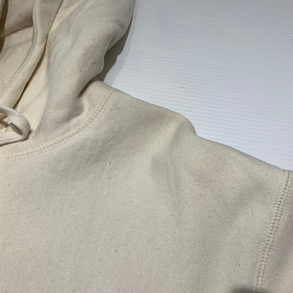 【中古品】【メンズ】 Supreme シュプリーム CROSS BOX LOGO HOODED SWEATSHIRT NATURAL クロス ボックス フーディ スウェットシャツ トップス プルオーバーパーカー 149-260920-ko-06-teih サイズ：L カラー：クリーム 万代Net店