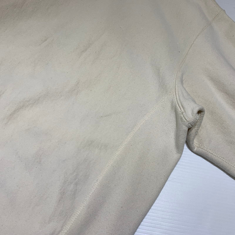 【中古品】【メンズ】 Supreme シュプリーム CROSS BOX LOGO HOODED SWEATSHIRT NATURAL クロス ボックス フーディ スウェットシャツ トップス プルオーバーパーカー 149-260920-ko-06-teih サイズ：L カラー：クリーム 万代Net店
