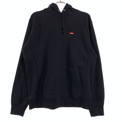 【中古品】【メンズ】 Supreme シュプリーム SMALL BOX LOGO HOODED SWEATSHIRT スモールボックス ロゴ フーディ スウェットシャツ トップス プルオーバーパーカー 149-260920-ko-05-teih サイズ：M カラー：ブラック 万代Net店